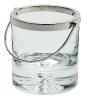 Ice bucket with rim in silver plated - Ercuis